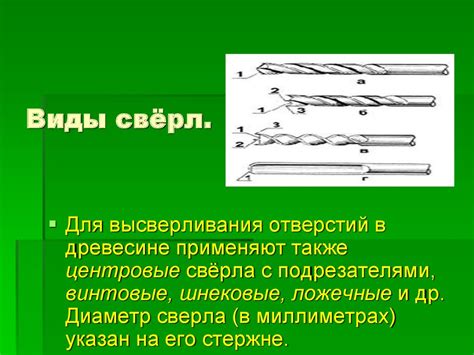 Определение сверления металла и его основные характеристики