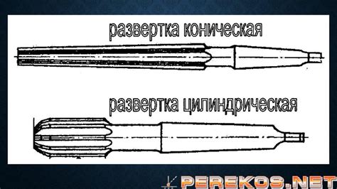 Особенности заточки развертки для сложных форм