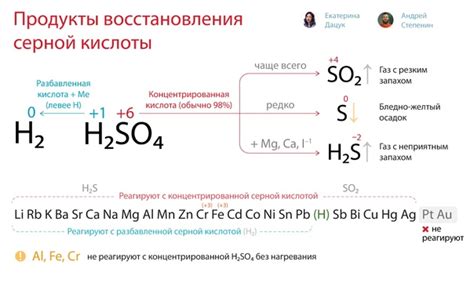 Реакция активного металла магния с концентрированной серной кислотой