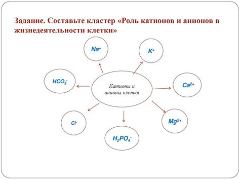 Роль анионов металлов в химических реакциях