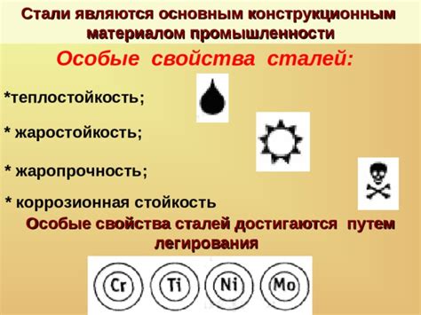 Теплостойкость и коррозионная стойкость