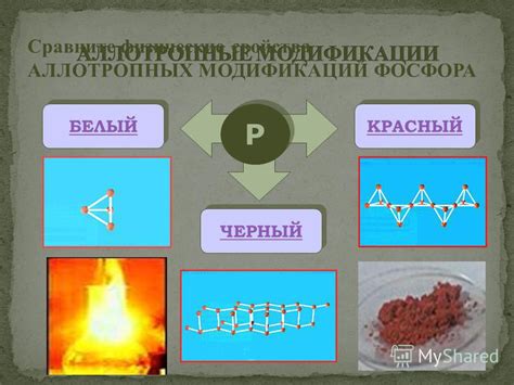 Физические свойства аллотропных форм металла