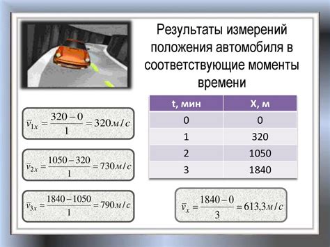 Акселерация и ее влияние на различие в скоростях при неравномерном движении