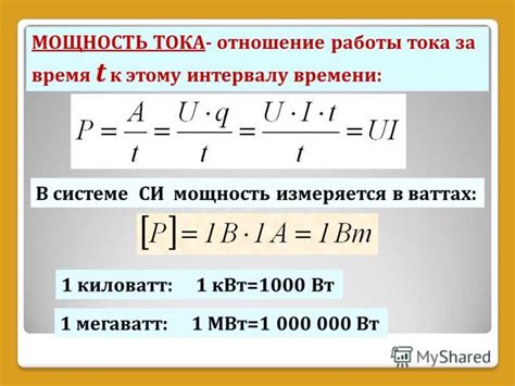 Активная мощность: основные понятия