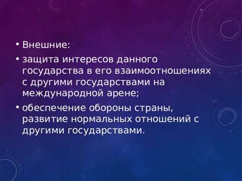 Взаимодействие Британии с другими государствами на международной арене