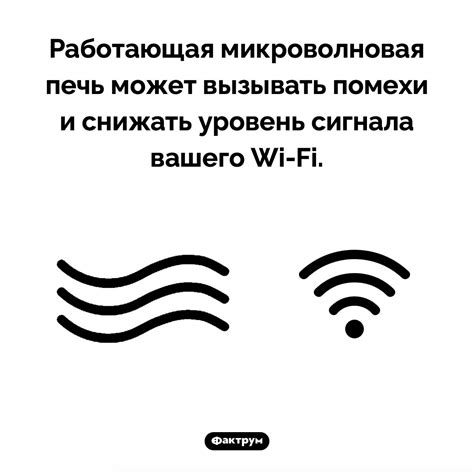 Влияние излучения микроволновки на сигнал Wi-Fi