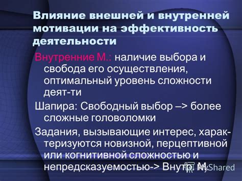 Влияние мотивации на эффективность использования подсказок при выполнении заданий на соревнованиях