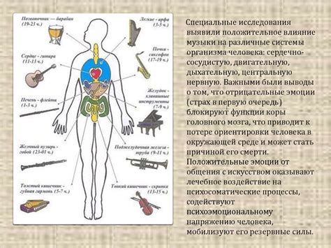 Влияние на органы