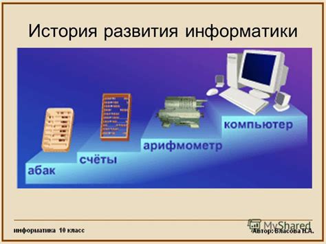 Влияние развития информатики на развитие разнообразных отраслей
