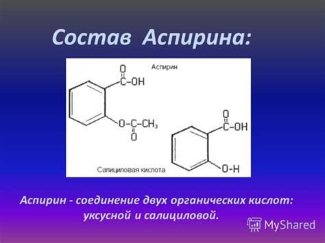 Влияние температуры на свойства аспирина