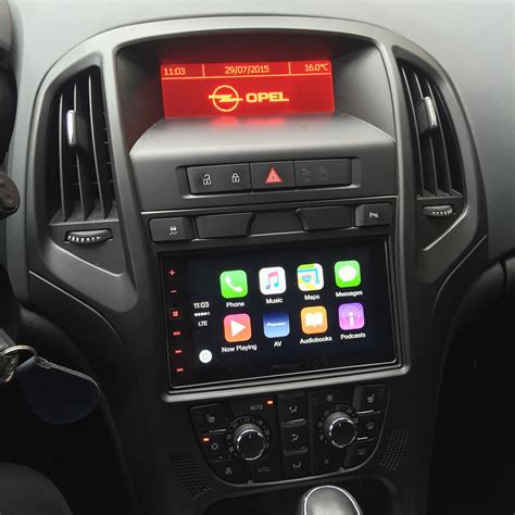 Возможности подключения CarPlay к Opel Astra J