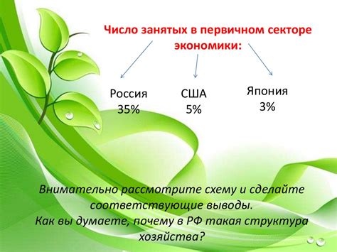 География первичного сектора экономики: основные тенденции