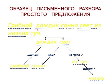 Грамматический разбор