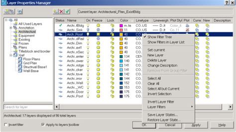 Группировка и управление слоями в AutoCAD