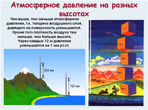 Давление и высота