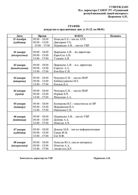 Дежурство в клиниках в предпраздничные дни