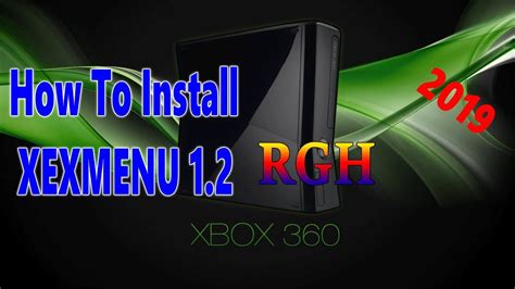 Загрузка необходимых файлов для установки xexmenu на xbox 360 freeboot