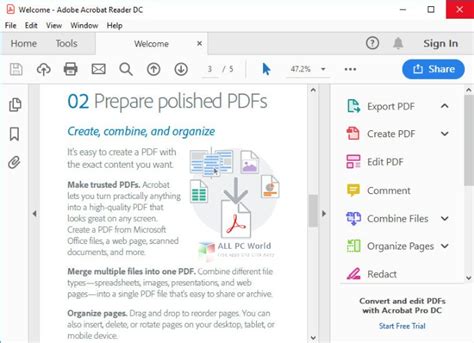 Значение и преимущества расширения функционала в Adobe Acrobat Reader DC