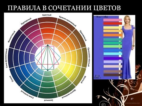 Изучите сочетаемость цветов