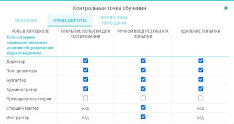 Инспекция контрольных точек выхлопной системы