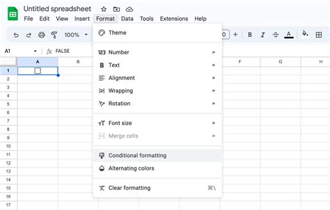 Инструкция по установке флажка в таблице Google Sheets