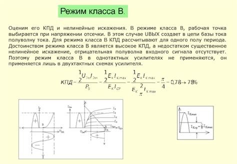 Искажения в напряжении