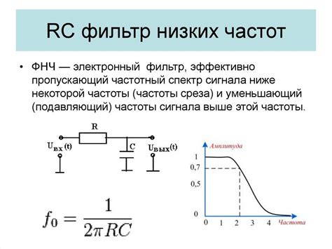 Использование фильтрации низких частот