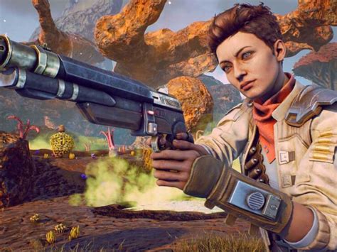 Исход с Финеасом в игре The Outer Worlds