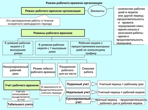 Каковы правила о рабочем времени сотрудников