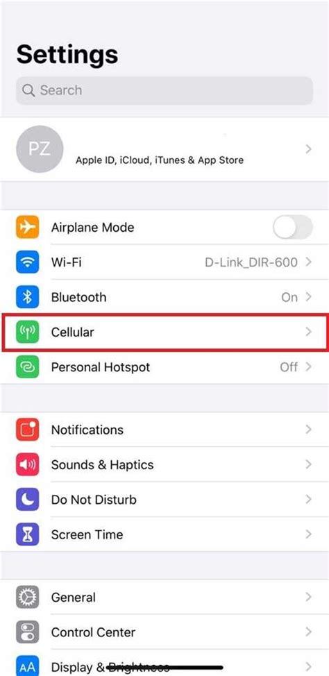 Как настроить APN на iPhone