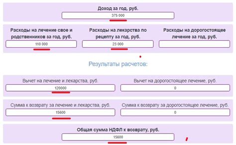 Как определить сумму налогового вычета в контексте отдыха на территории РФ