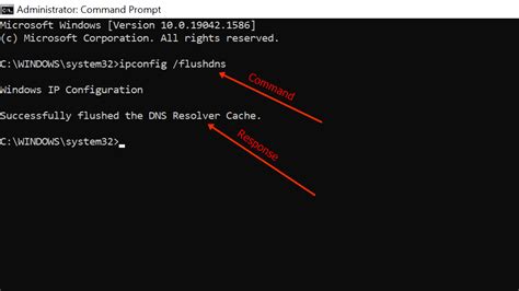 Как правильно выполнить ipconfig flushdns