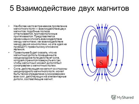 Как проявляется магнитное взаимодействие