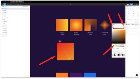 Как создать градиент в Figma