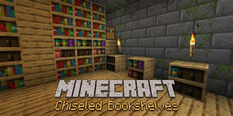 Как создать книжные полки в игре Minecraft