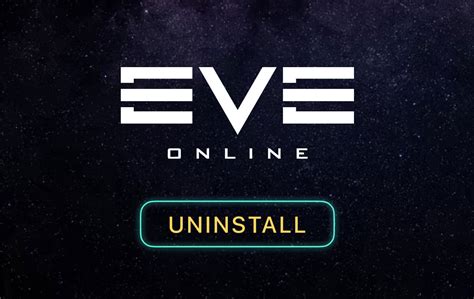 Как удалить EVE Online через Панель управления