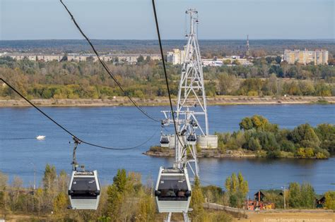 Канатная дорога в Нижнем Новгороде