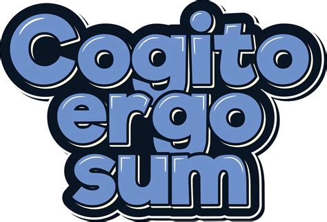 Концепция "cogito, ergo sum"