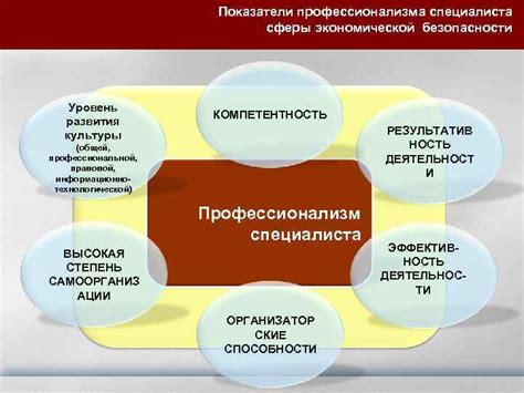 Критерии безопасности и профессионализма