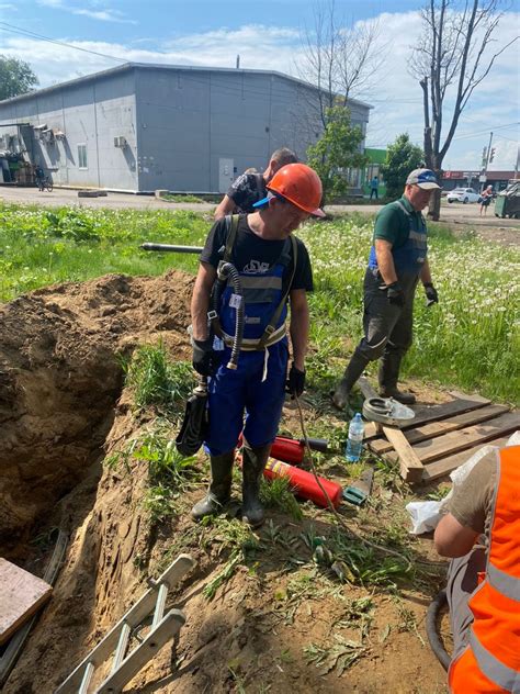 К центральному газопроводу: