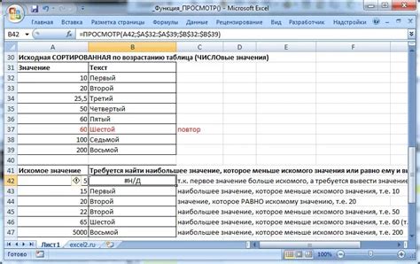 Методы замены значений в таблице Excel