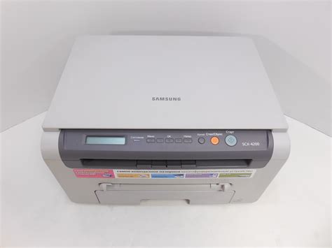 Настройка МФУ Samsung SCX 4200 после доставки