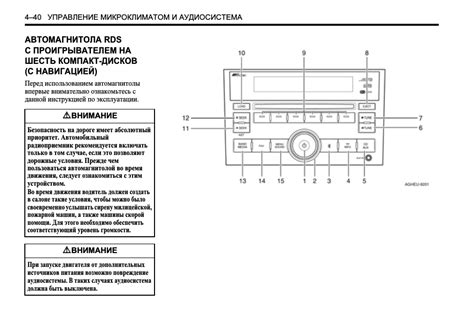 Настройки ролевой консоли RDS на автомагнитоле