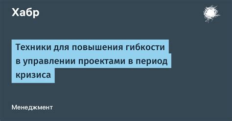 Недостаток гибкости в управлении