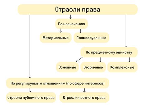 Область применения отрасли права в современном обществе