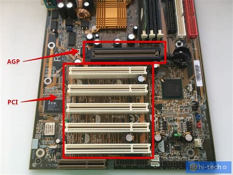 Обнаружение слота PCI-E на материнской плате