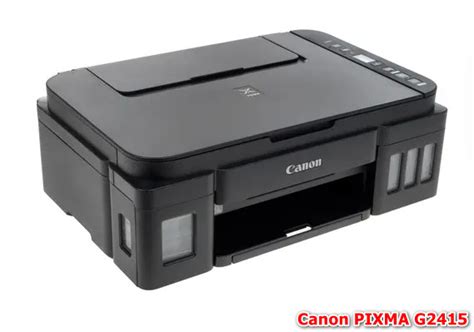 Описание функций принтера Canon G2415