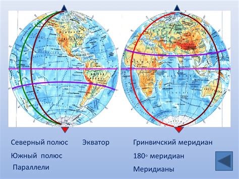 Определение географических особенностей вращения Земли