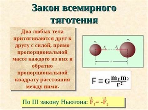 Определение и значимость тяготения в физике