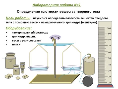 Определение плотности масла